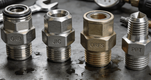 SAE 8 Hydraulic Fitting