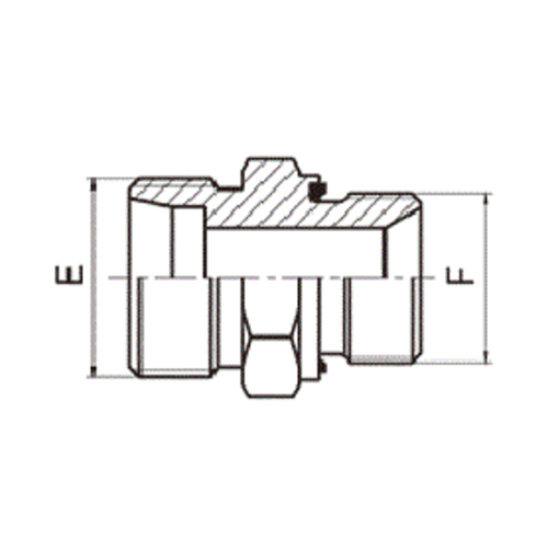 Metric Male 24°cone /Metric Captive Seal