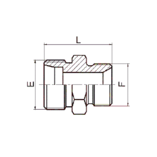 METRIC MALE 24°CONE/BSP 60° CONE SEAL