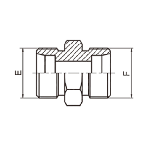 Metric Male 24° Cone ISO 8434-1