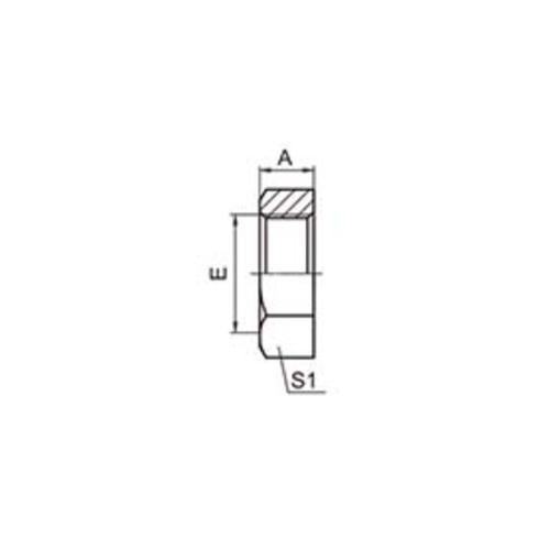 Metric Lock Nut Iso 8434-1
